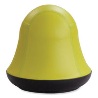 Runtz Swivel Ball Chair, Backless, Supports Up To 250 Lb, Green Vinyl, Ships In 1-3 Business Days