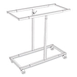 Mobile Vertical File, 12 Hanging Clamps, 39.25w X 16d X 52h, Tan, Ships In 1-3 Business Days