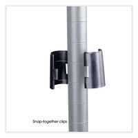 Industrial Add-on Unit, Four-shelf, 36w X 24d X 72h, Steel, Metallic Gray, Ships In 1-3 Business Days