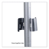 Industrial Extra Shelf Pack, 48w X 18d X 1.5h, Steel, Metallic Gray, 2/pack
