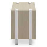 Ready Home Office Large Stackable Storage, 1-shelf, 24w X 12d X 17.25h, Beige/white, Ships In 1-3 Business Days