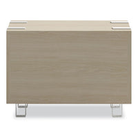 Ready Home Office Large Stackable Storage, 1-shelf, 24w X 12d X 17.25h, Beige/white, Ships In 1-3 Business Days