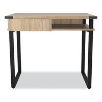 Mirella Soho Desk With Drawer, 36.25" X 22.25" X 30", Black, Ships In 1-3 Business Days