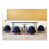 Diesel Low Base Stool, Backless, Supports Up To 250 Lb, 16" To 22" High Black Seat, Pewter Base, Ships In 1-3 Business Days