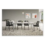 Medina Guest Chair, Supports Up To 275 Lb, 18" Seat Height, Black Seat/back/base, Ships In 1-3 Business Days