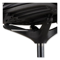 Shell Extended-height Chair, Supports Up To 275 Lb, 22" To 32" High Black Seat, Black Back/base, Ships In 1-3 Business Days