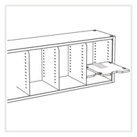 E-z Sort Additional Mail Trays, 5 Shelves, 11 X 12.5 X 0.5, Gray, Ships In 1-3 Business Days