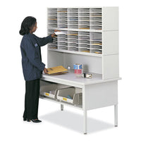 E-z Sort Additional Mail Trays, 5 Shelves, 11 X 12.5 X 0.5, Gray, Ships In 1-3 Business Days