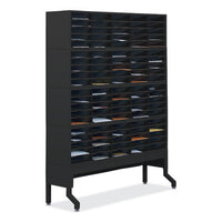 E-z Sort Satellite Mail Station Base, 57.5 X 18.25 X 14 To 19, Black, Ships In 1-3 Business Days