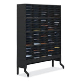 E-z Sort Satellite Mail Station Base, 57.5 X 18.25 X 14 To 19, Black, Ships In 1-3 Business Days