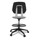 Commute Extended Height Task Chair, Up To 275 Lb, 22.25" To 32.25" Seat Height, Black Seat/back/base, Ships In 1-3 Bus Days