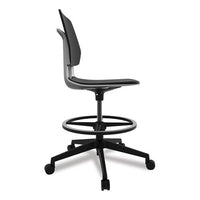 Commute Extended Height Task Chair, Up To 275 Lb, 22.25" To 32.25" Seat Height, Black Seat/back/base, Ships In 1-3 Bus Days