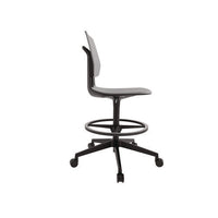 Commute Extended Height Task Chair, Supports Up To 275 Lbs, 18.25" To 22.25" Seat Height, Gray/black, Ships In 1-3 Bus Days