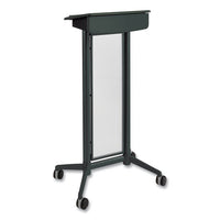 Impromptu Lectern, 26.5 X 18.75 X 46.5, Black, Ships In 1-3 Business Days