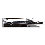 Eastwinds Series Portrait Pc Desk Cart, 36" X 19.25" X 31", Anthracite, Ships In 1-3 Business Days