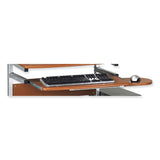 Eastwinds Series Portrait Pc Desk Cart, 36" X 19.25" X 31", Medium Cherry, Ships In 1-3 Business Days