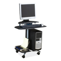 Eastwinds Series Fpd Computer Table, 28.5" X 26" X 29.5", Anthracite, Ships In 1-3 Business Days