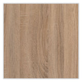 Coffee Table, Rectangular, 48 X 23.75 X 16, Sand Dune Top, Black Base, Ships In 1-3 Business Days