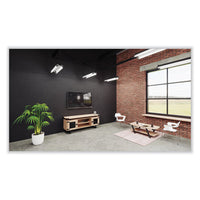 Coffee Table, Rectangular, 48 X 23.75 X 16, Sand Dune Top, Black Base, Ships In 1-3 Business Days
