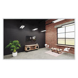 Coffee Table, Rectangular, 48 X 23.75 X 16, Sand Dune Top, Black Base, Ships In 1-3 Business Days