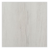 Coffee Table, Rectangular, 51 X 23.78 X 16, White Ash Top, Silver Base , Ships In 1-3 Business Days
