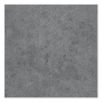 End Table, Square, 20 X 20 X 25, Stone Gray Top, Silver Base, Ships In 1-3 Business Days