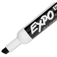 Low-odor Dry-erase Marker Value Pack, Broad Chisel Tip, Black, 36/box