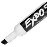 Low-odor Dry-erase Marker Value Pack, Broad Chisel Tip, Black, 36/box
