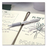 S-gel Fashion Barrel Gel Pen, Retractable, Medium 0.7 Mm, Assorted Ink, White Barrel, 8/pack
