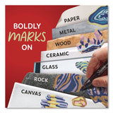 Creative Markers, Bullet Tip, Assorted Earth Tones, 12/pack