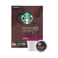 Sumatra Coffee K-cups, Sumatran, 0.4 Oz K-cup, 96/box