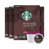 Sumatra Coffee K-cups, Sumatran, 0.4 Oz K-cup, 96/box