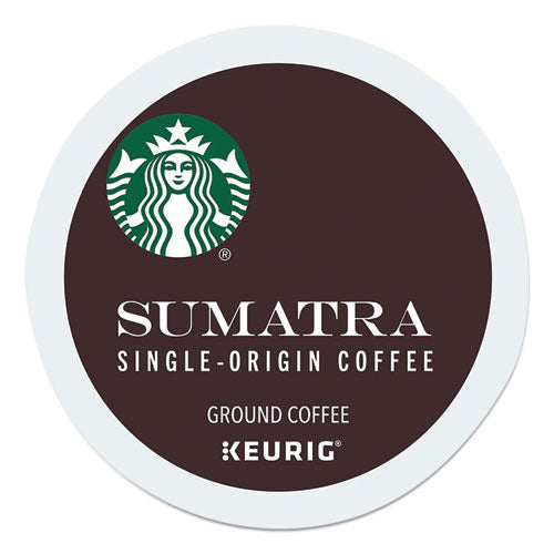 Sumatra Coffee K-cups, Sumatran, 0.4 Oz K-cup, 96/box