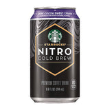 Nitro Cold Brew Coffee, Dark Cocoa Sweet Cream, 9.6 Oz Can, 12/carton