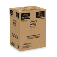 Thermoguard Insulated Paper Hot Cups, 20 Oz, White Sustainable Forest Print, 600/carton