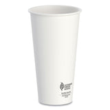 Thermoguard Insulated Paper Hot Cups, 20 Oz, White Sustainable Forest Print, 600/carton