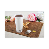 Thermoguard Insulated Paper Hot Cups, 24 Oz, White Sustainable Forest Print, 600/carton