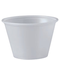 Portion Containers, 2.5 Oz, Translucent, 2,500/carton