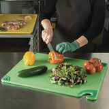 Saf-t-grip Cutting Board, 24 X 18 X 0.5, Green
