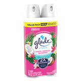 Air Freshener, Tropical Blossoms Scent, 8.3 Oz, 2/pack, 3 Packs/carton