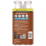 Air Freshener, Cashmere Woods Scent, 8.3 Oz Aerosol Can, 2/pack
