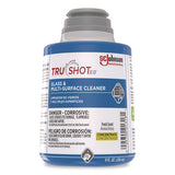 Trushot 2.0 Glass And Multisurface Cleaner, Fresh Scent, 9 Oz Cartridge, 4/carton