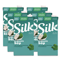 Soymilk, Unsweetened Original, 32 Oz, 6/carton