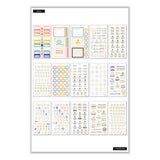 Essentials Home Classic Stickers, Productivity Theme, 734 Stickers