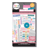 Essentials Tracker & Checklist Classic Stickers, Productivity Theme, 990/pack