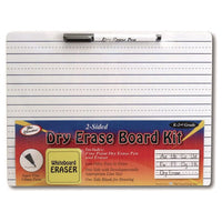 Dry Erase Whiteboard Kit, Two-sided, 11.75 X 9, White Surface, 24 Kits/carton