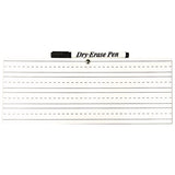 Dry Erase Whiteboard Kit, Two-sided, 11.75 X 9, White Surface, 24 Kits/carton