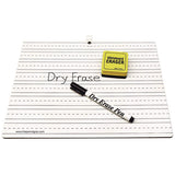 Dry Erase Whiteboard Kit, Two-sided, 11.75 X 9, White Surface, 24 Kits/carton