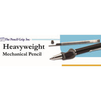 Heavyweight Mechanical Pencil Set W/the Pencil Grip, 2 Mm Lead Refills, Hb (#2), Black Lead, Black/navy/silver Barrel, 8/ct