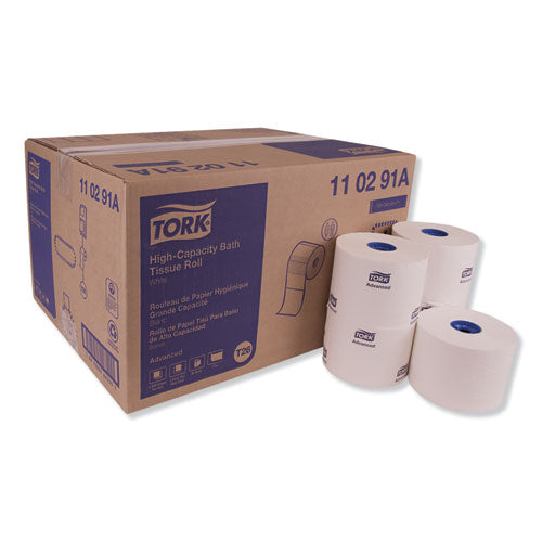 Advanced High Capacity Bath Tissue, Septic Safe, 1-ply, White, 2,000 Sheets/roll, 36 Rolls/carton